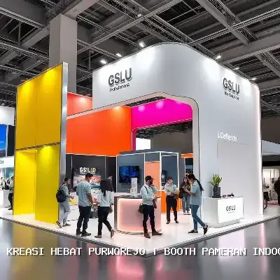 Booth Pameran Indoor Purworejo