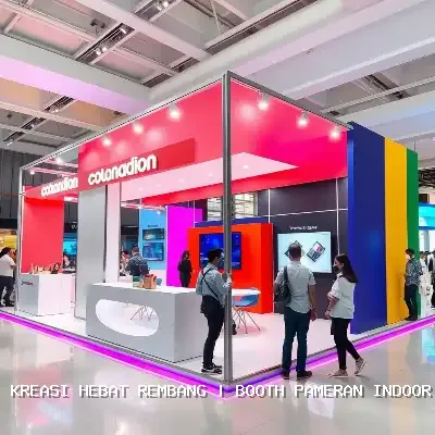 booth pameran indoor Rembang