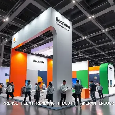 Booth Pameran Indoor Rembang