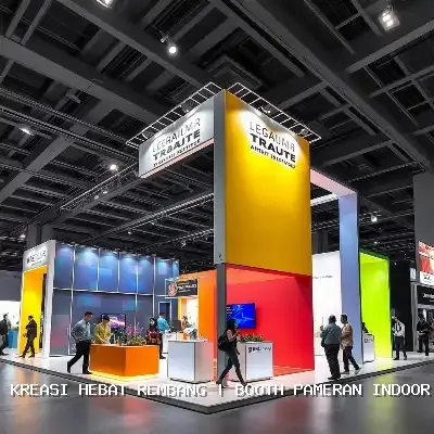 Booth Pameran Indoor Rembang