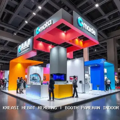 Booth Pameran Indoor Rembang