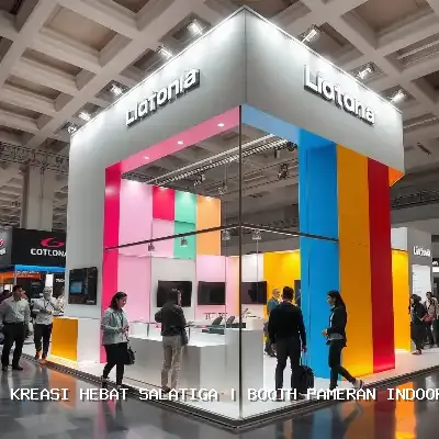 booth pameran indoor Salatiga
