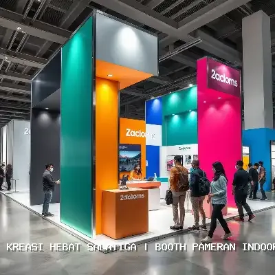 Booth Pameran Indoor Salatiga