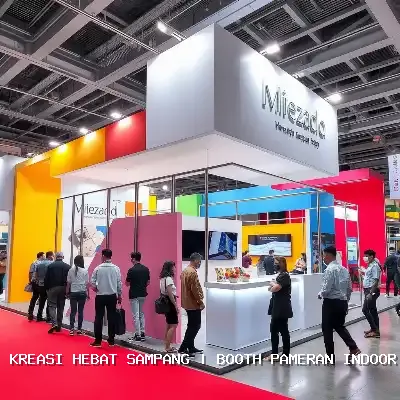 Booth Pameran Indoor Sampang