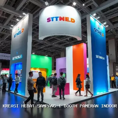 Booth Pameran Indoor Sampang