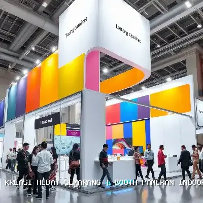 booth pameran indoor Semarang
