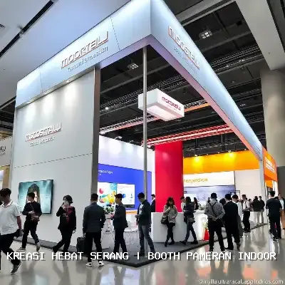 Booth Pameran Indoor Serang