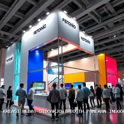 booth pameran indoor Sidoarjo