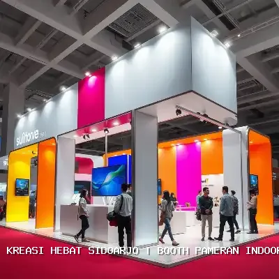 Booth Pameran Indoor Sidoarjo – Desain Eksklusif dan Finishing Rapi