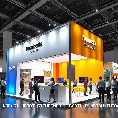 Booth Pameran Indoor Situbondo