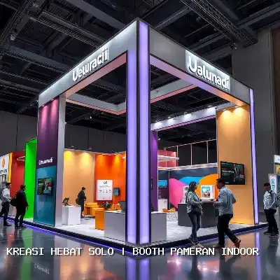 Booth Pameran Indoor Solo