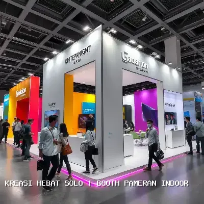 Booth Pameran Indoor Solo