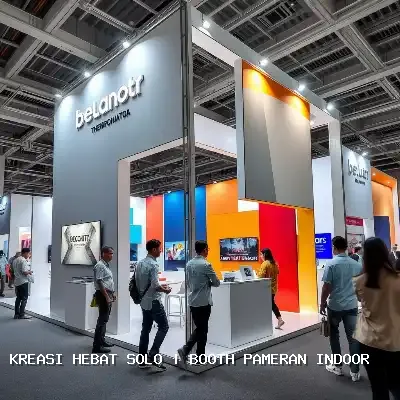 Booth Pameran Indoor Solo