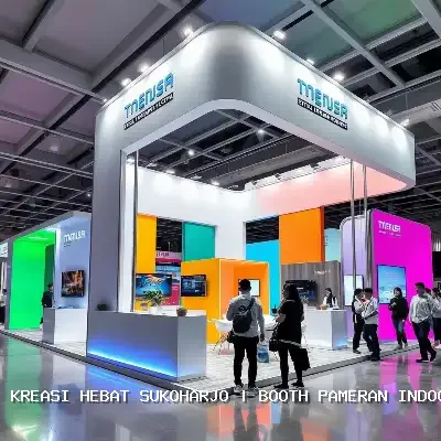 Booth Pameran Indoor Sukoharjo
