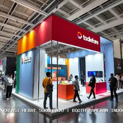 Booth Pameran Indoor Sukoharjo