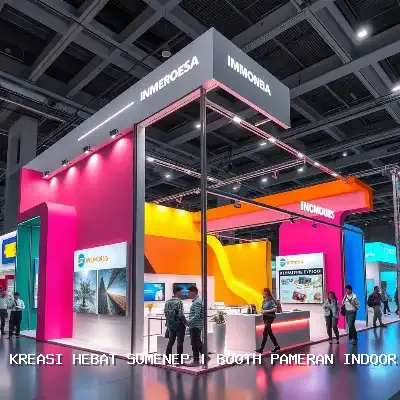 booth pameran indoor Sumenep