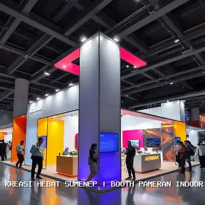 Booth Pameran Indoor Sumenep