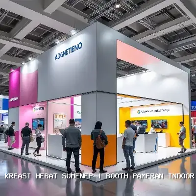 Booth Pameran Indoor Sumenep