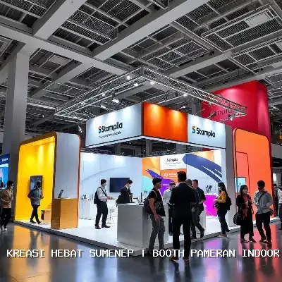 Booth Pameran Indoor Sumenep
