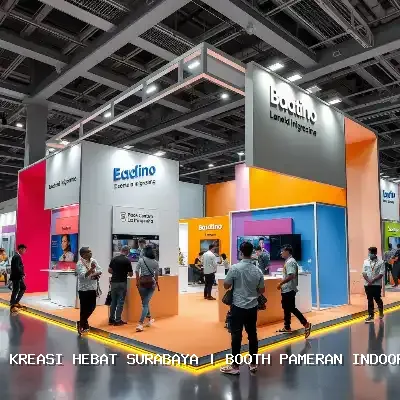 Booth Pameran Indoor Surabaya – Kreasi Hebat
