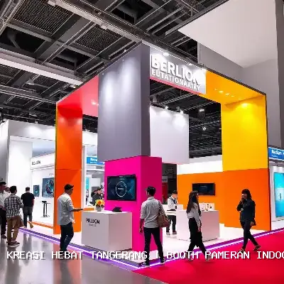 Booth Pameran Indoor Tangerang – Kreasi Hebat