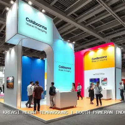 booth pameran indoor Temanggung