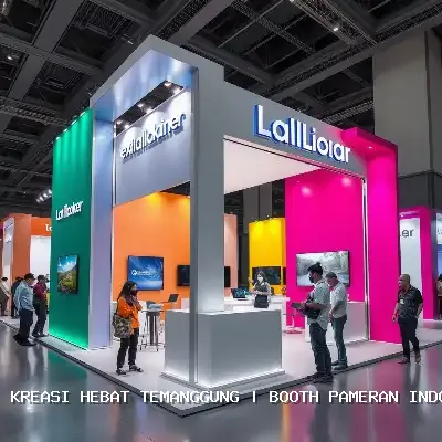 Booth Pameran Indoor Temanggung