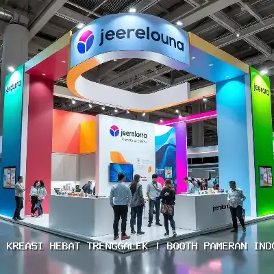Booth Pameran Indoor Trenggalek – Kreasi Hebat