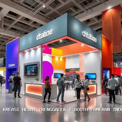 Booth Pameran Indoor Trenggalek – Kreasi Hebat