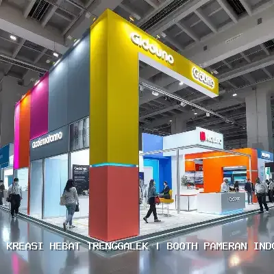 Booth Pameran Indoor Trenggalek – Kreasi Hebat
