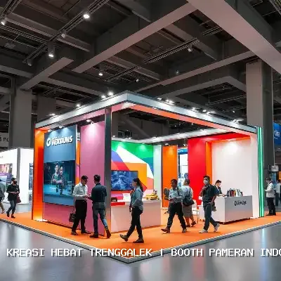Booth Pameran Indoor Trenggalek – Kreasi Hebat
