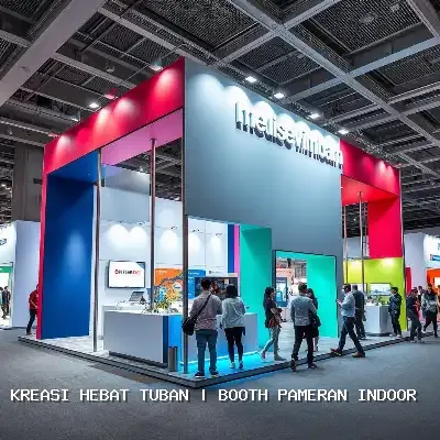 booth pameran indoor Tuban