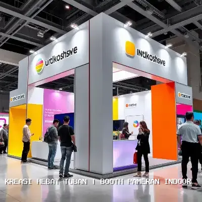 Booth Pameran Indoor Tuban – Desain Eksklusif dan Kualitas Premium