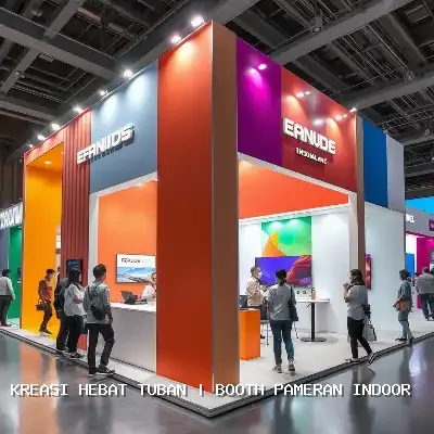 Booth Pameran Indoor Tuban – Desain Eksklusif dan Kualitas Premium
