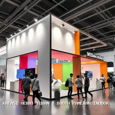 Booth Pameran Indoor Tuban – Desain Eksklusif dan Kualitas Premium