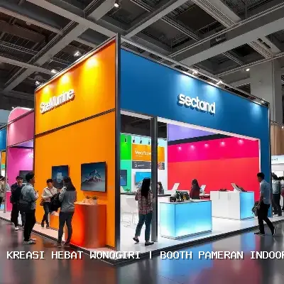 Booth Pameran Indoor Wonogiri
