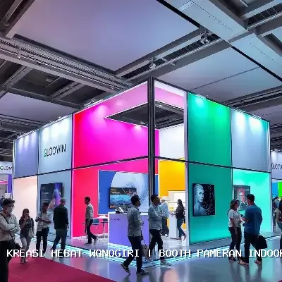 Booth Pameran Indoor Wonogiri