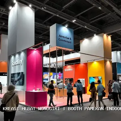 Booth Pameran Indoor Wonogiri