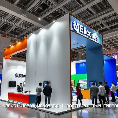 booth pameran indoor Wonosobo