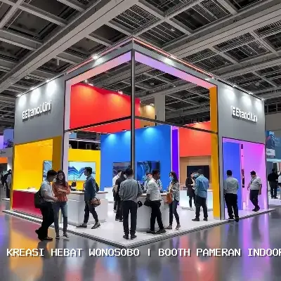Booth Pameran Indoor Wonosobo