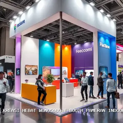 Booth Pameran Indoor Wonosobo