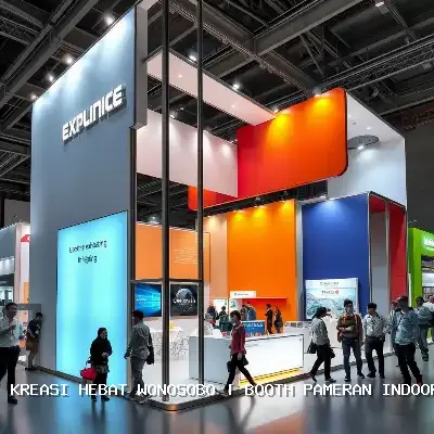 Booth Pameran Indoor Wonosobo