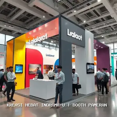 Booth Pameran Indramayu: Desain Custom & Finishing Rapi