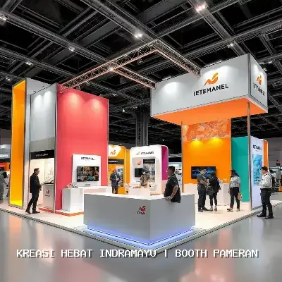 Booth Pameran Indramayu: Desain Custom & Finishing Rapi