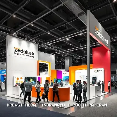 Booth Pameran Indramayu: Desain Custom & Finishing Rapi