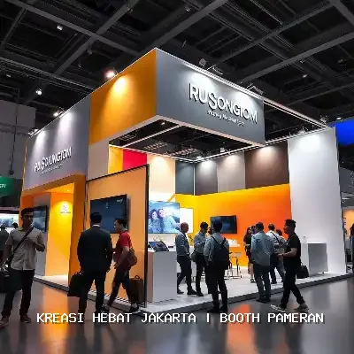 Booth Pameran Jakarta – Kreasi Hebat Jakarta