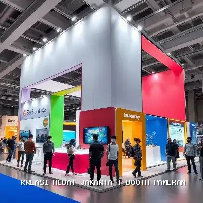 Booth Pameran Jakarta – Kreasi Hebat Jakarta