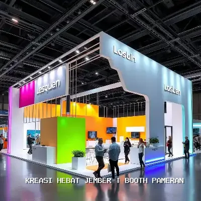 Booth Pameran Jember: Solusi Desain Eksklusif untuk Brand Anda