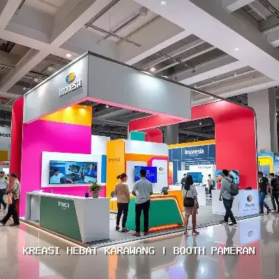 booth pameran Karawang