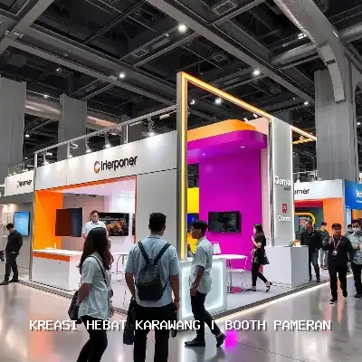 Booth Pameran Karawang: Solusi Desain Custom & Finishing Rapi